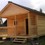 “Bathhouse made of 6 x 3 timber: projects, layout options and photos” photo - proekt 6x3 1 1
