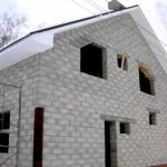 do-it-yourself foam concrete house