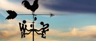 Weather vane - what is it, what does it look like, how does it work, history of creation, what is it used for?