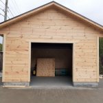 timber garage for one car
