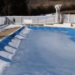 how to prepare a pool for winter at the dacha
