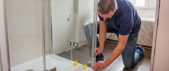how to install a corner shower stall yourself