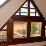How to install a window on the gable