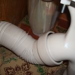 How to fix a leaking corrugated toilet pipe?