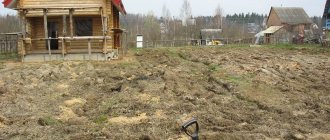 How to level a plot in a dacha?