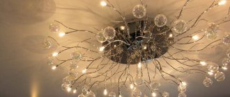 which chandeliers are suitable for suspended ceilings