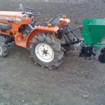 Mini tractor for a summer residence