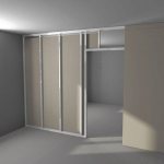 Is it possible to install a plasterboard partition on laminate flooring?