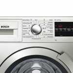 Error E17 on the screen of a Bosch washing machine
