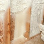 Foam for wall insulation