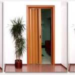 Принцип открывания двери-гармошки