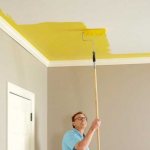 Water-based paint for walls and ceilings